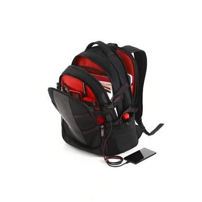 Krimcode Smart Casual Backpack Leather Logo - 6