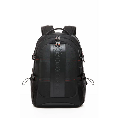 Krimcode Smart Casual Backpack Leather Logo - 2