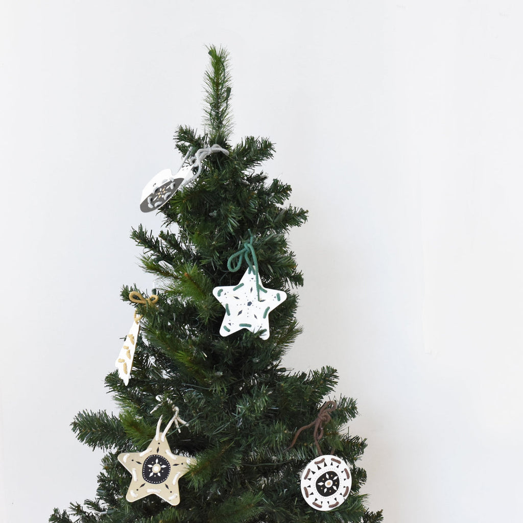 Toddler Lacing Cards - Festive Fun Lacing Ornaments
