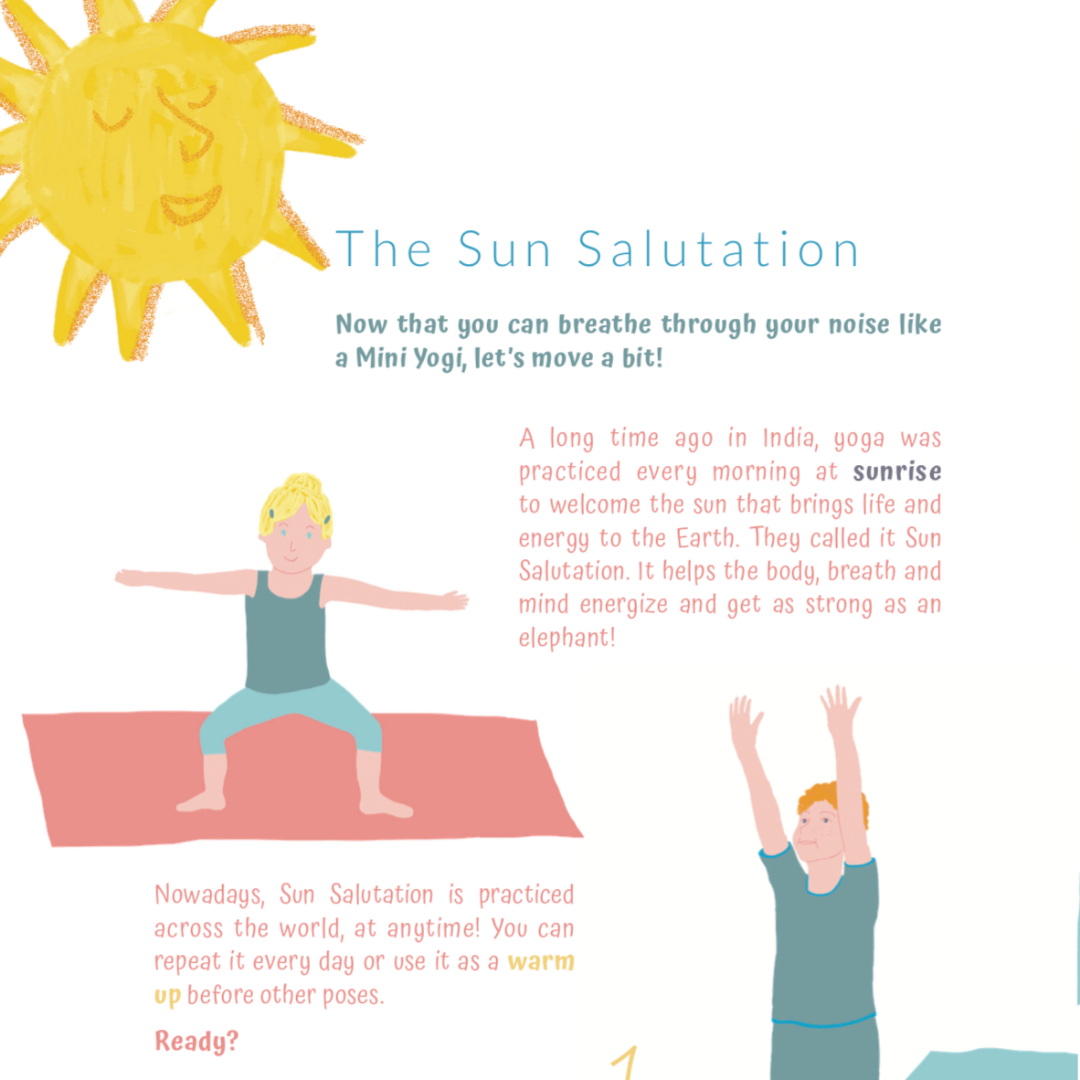 Kids Yoga Book - Volume 1: The Elephant of Wisdom