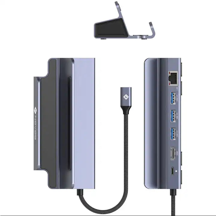 NOVOO P6SDK Pro Aluminium 6-in-1 Steam Deck Dock - 4