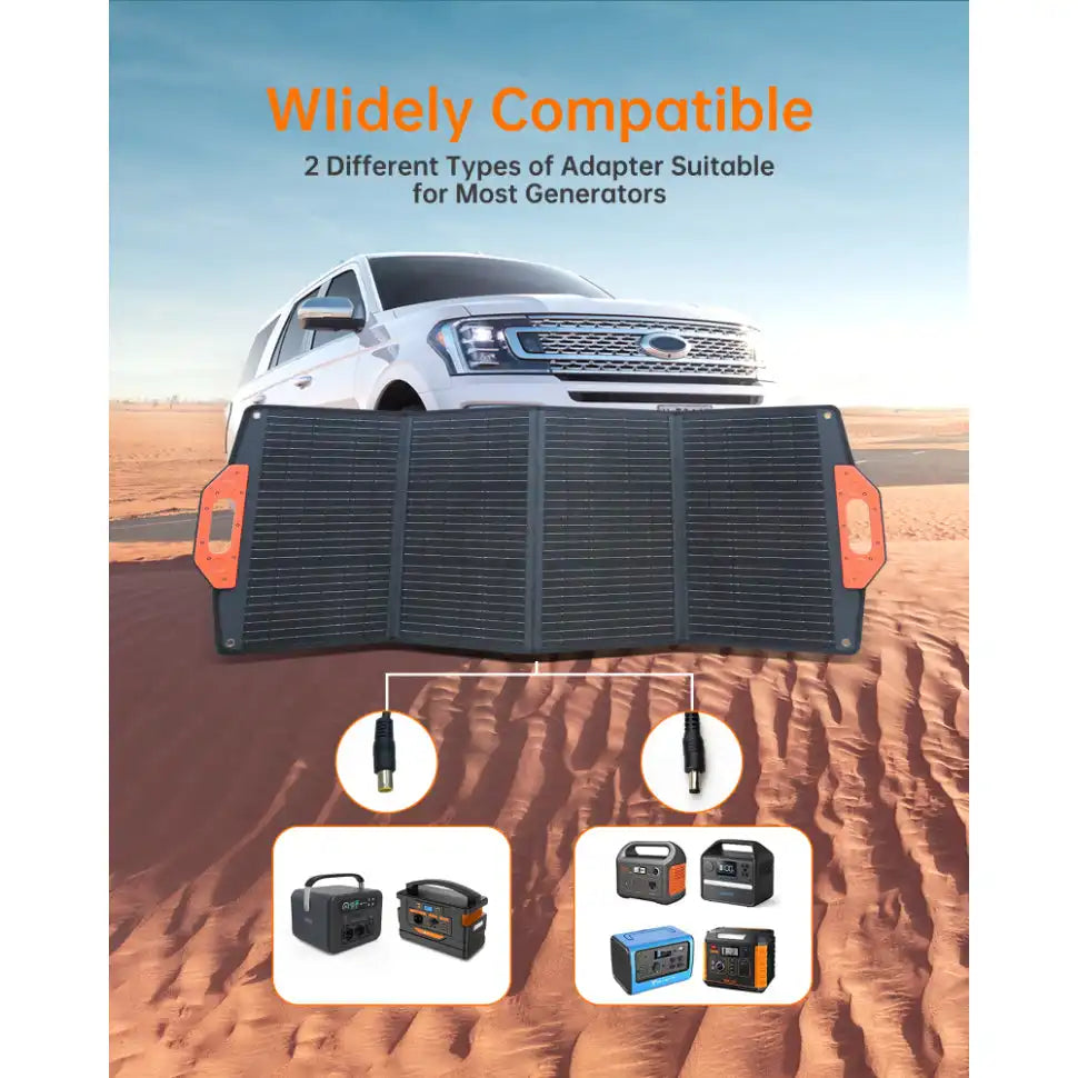 NOVOO RPS 100 Foldable Solar Panel with Kick-Stand - 3