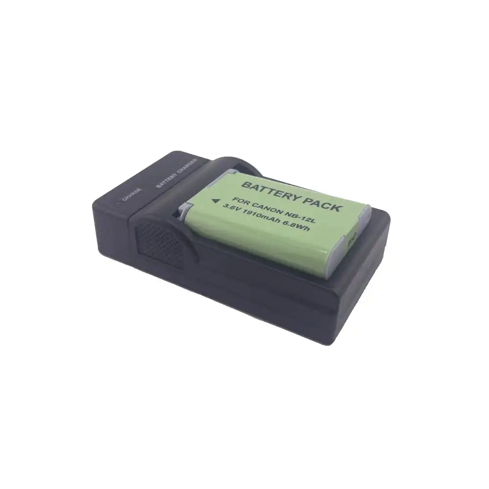 NYZE NB-12L Set | Canon | 1910mAh Battery | Single Charger | LED - 2