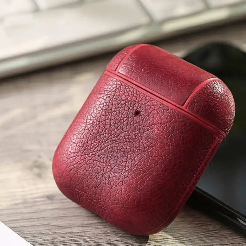 Protective Business Style Leather Case | Apple | AirPods 1 | Airpods 2 - 5