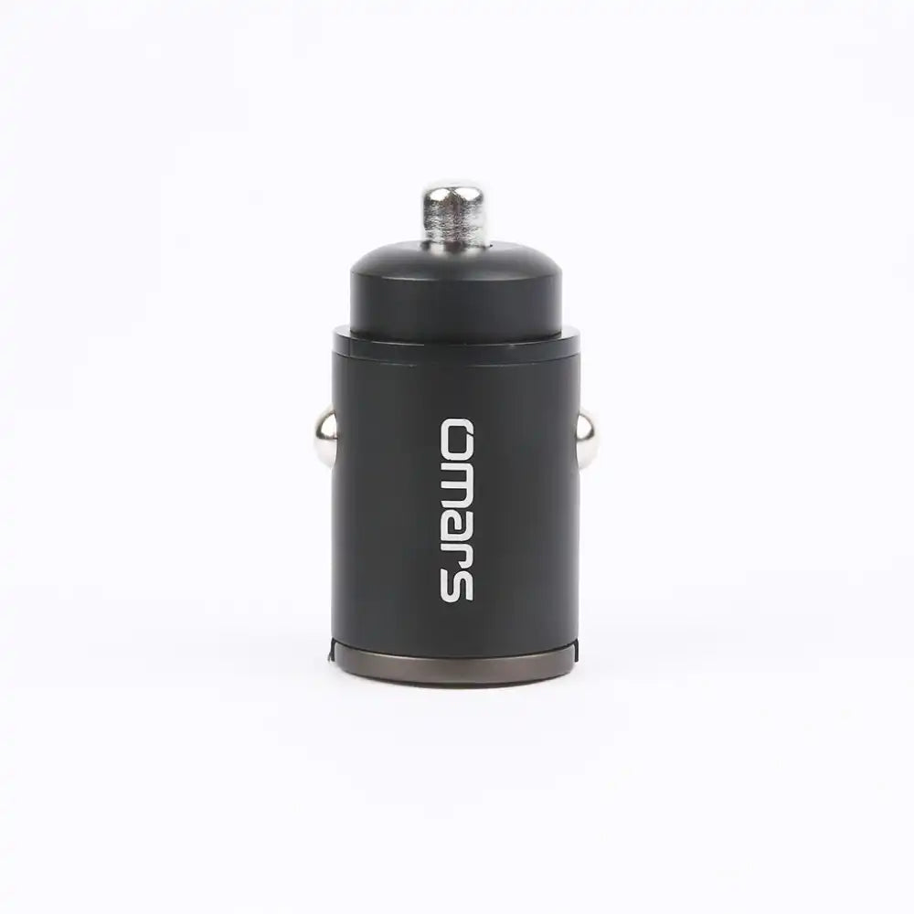 Omars 30W Power Delivery Dual-Port Car Charger | Compact Design USB A and TYPE C | Smartphones