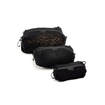 Ultralight Mesh Packing Cube Bundle - Black - 1