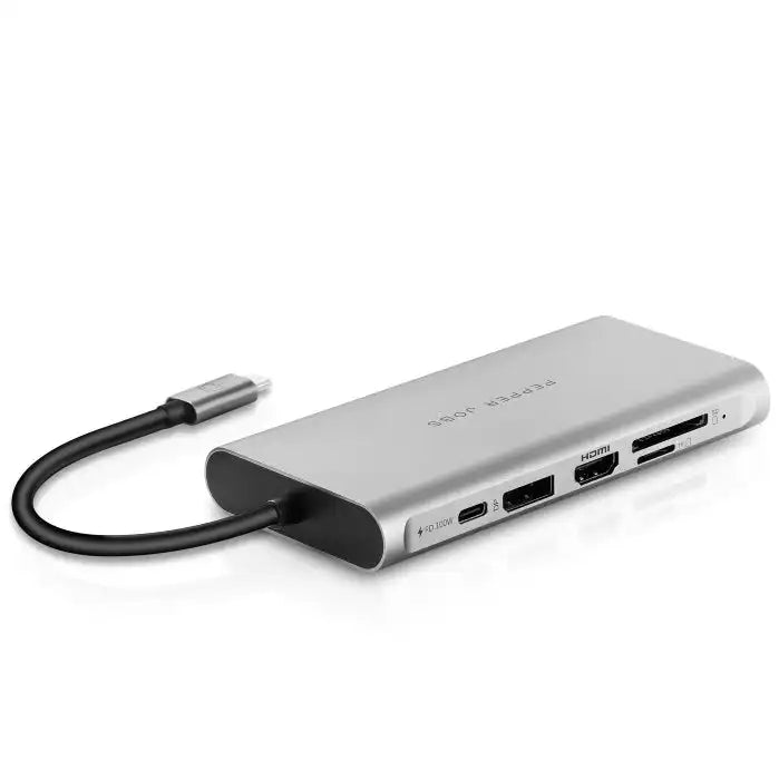 PEPPER JOBS 12-in-1 Multiport USB-C HUB / Adapter | Triple Display for Laptops PC’s & Etc. - 4