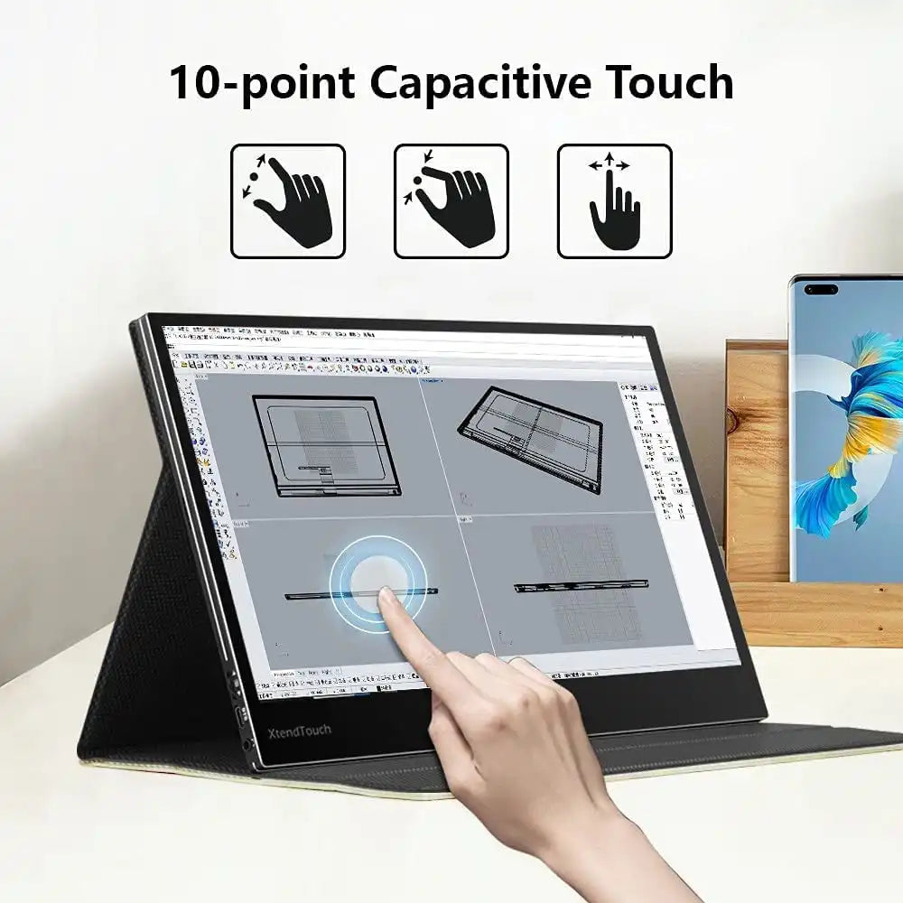 XtendTouch 13.3’’ Portable Touch Screen Monitor Ver.2 - 2