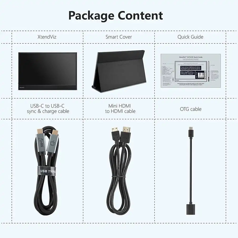XtendViz™ 15.6’’ Portable IPS Monitor - 4