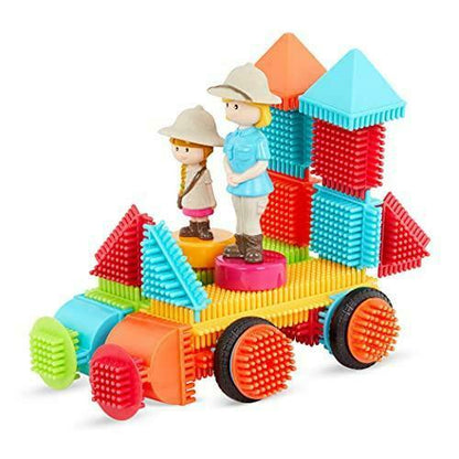 Safari Adventure Blocks Big Value Case - 85 Pieces