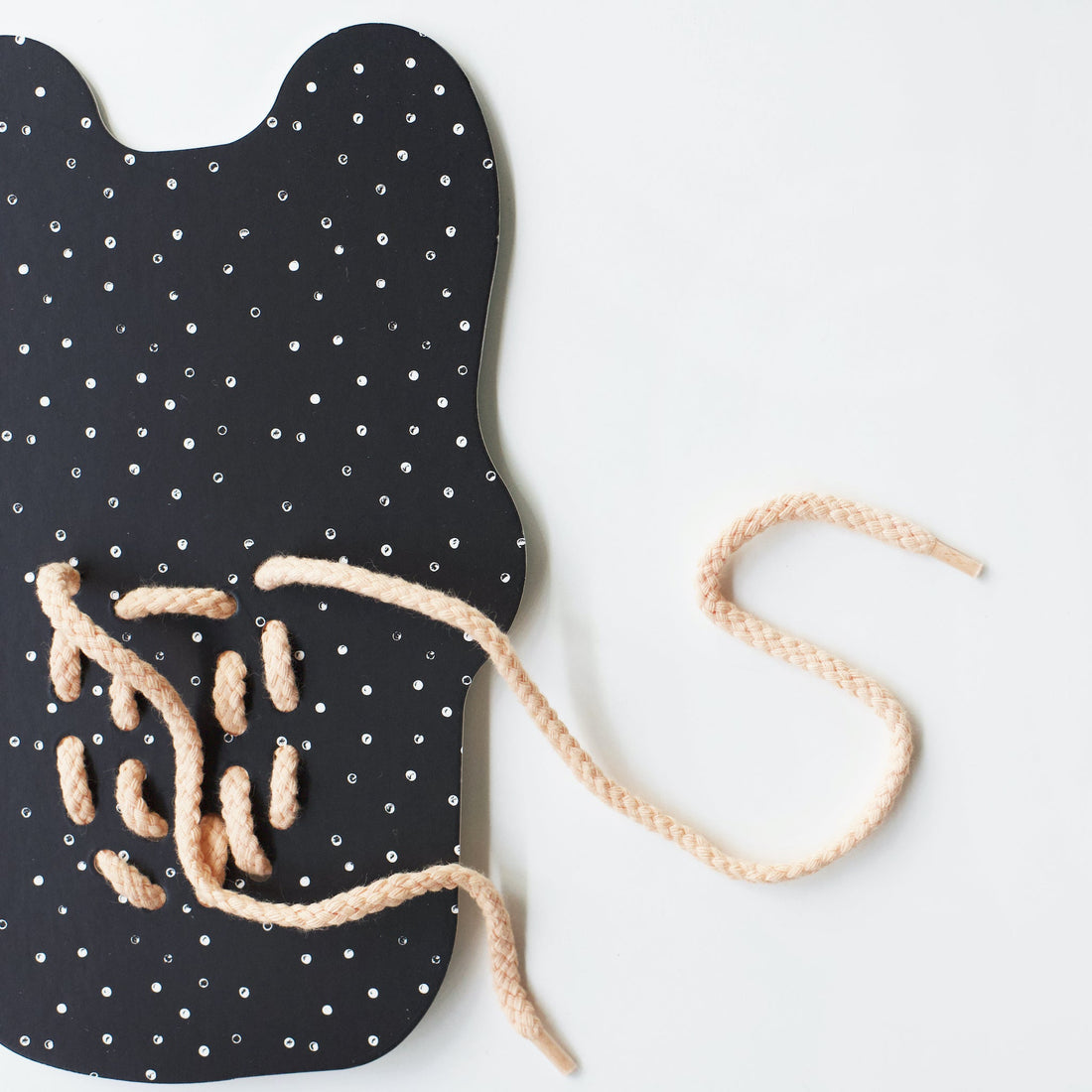 Toddler Lacing Cards - Baby Animals
