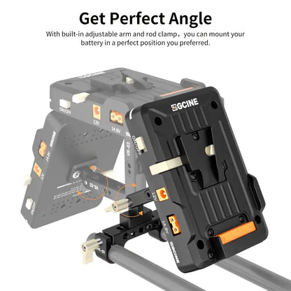 ZGCINE V Mount Battery Plate Kit | V-Mount Batteries | USB-C PD Output - 7